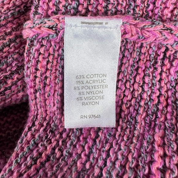 J. Jill Magenta Cowl Neck Knit Sweater in Pink/Purple - Picture 10 of 11